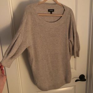 3/4 length sleeve Express sweater